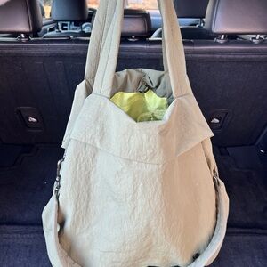 Lululemon Athletica Green Oversized Tote Bag